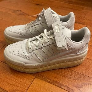 Adidas Triple Platform Sneakers (Crystal White)